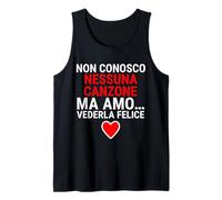 Non Conosco Nessuna Canzone Ma Amo Vederla Felice Concerto Canotta