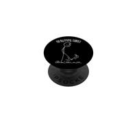 Non correre oggi Stickman Kicks Can PopSockets PopGrip Adesivo