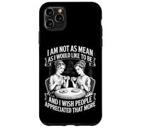 Non così cattivo come vorrei essere introverso ufficio ironico Custodia per iPhone 11 Pro Max