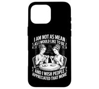 Non così cattivo come vorrei essere introverso ufficio ironico Custodia per iPhone 16 Pro Max