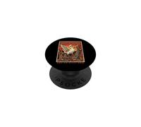 Non così stupido ora Goose-a-Saurus Kaiju City Attack Retro PopSockets PopGrip Adesivo