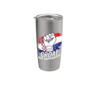Non costaricano ma supporto Costa Rica bandiera paese Bicchiere termico in acciaio inox doppia parete