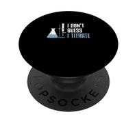 Non credo di titolare divertente scienza alimentare uno scienziato alimentare PopSockets PopGrip Adesivo