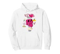 Non Crescere mai è Una Trappola (Divertente Grafica con Graffiti) Felpa con Cappuccio