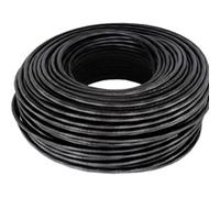 Non definido - Cavo UTP Cat 5 + SPECIALE exeterior Nero Bobina 500 M