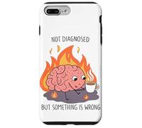 Non diagnosticato ma qualcosa è sbagliato Salute mentale Umorismo Arte Custodia per iPhone 7 Plus/8 Plus