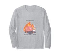 Non diagnosticato ma qualcosa è sbagliato Salute mentale Umorismo Arte Maglia a Manica