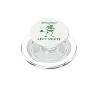 Non diagnosticato, ma qualcosa non è giusto, strano umorismo rana PopSockets PopGrip per MagSafe