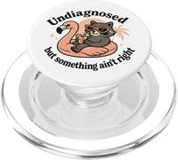 Non diagnosticato ma qualcosa non va bene procione divertente PopSockets PopGrip per MagSafe