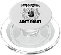 Non diagnosticato ma qualcosa non va bene Punk Skeleton Mohawk PopSockets PopGrip per MagSafe