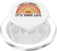Non dimenticare che è il messaggio positivo della tua vita PopSockets PopGrip per MagSafe