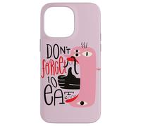 Non dimenticare di mangiare - Weird Positivity Art Custodia per iPhone 14 Pro Max