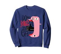 Non dimenticare di mangiare - Weird Positivity Art Felpa