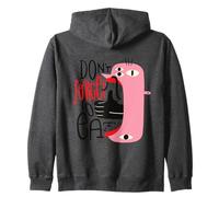 Non dimenticare di mangiare - Weird Positivity Art Felpa con Cappuccio