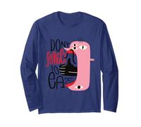 Non dimenticare di mangiare - Weird Positivity Art Maglia a Manica