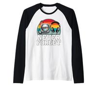 Non Dimenticare mai i Lettori CD Portatili Maglia con Maniche Raglan