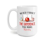 Non Dimenticare Mai La Differenza Che Fai Tazze Di Caffè Divertenti Tazza Colazione Ceramica Tazze Da Tè Regalo Carino Per Regali Di Compleanno Ufficio Natale Regalo 330Ml