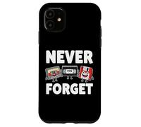Non dimenticare mai la vecchia cassetta floppy VHS Custodia per iPhone 11