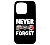 Non dimenticare mai la vecchia cassetta floppy VHS Custodia per iPhone 15 Pro