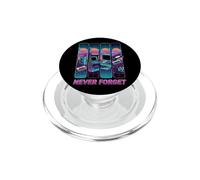 Non dimenticare mai Meme 90s Tech Nostalgia Vintage Computer PopSockets PopGrip per MagSafe