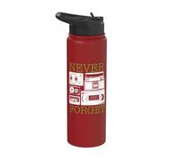 Non dimenticare mai Stainless Steel Insulated Water Bottle