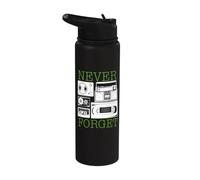 Non dimenticare mai Stainless Steel Insulated Water Bottle