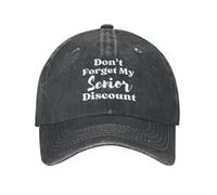 Non dimenticarti del mio cappello da baseball con sconto per anziani, per