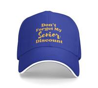 Non dimenticarti del mio cappello da baseball da uomo e da donna con scont