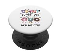 Non Dimenticarti Di Noi, Ci Mancherai, Dolce Appassionato Di PopSockets PopGrip Adesivo