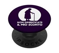 Non Dimenticate il Mio Sconto Idee Regalo Donna Anziana PopSockets PopGrip Intercambiabile