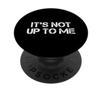 Non dipende da me PopSockets PopGrip Adesivo