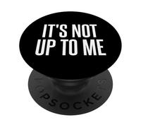 Non dipende da me PopSockets PopGrip Adesivo