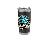 Non dire solo che è solo un gioco Spike Block Beach Volley Bicchiere termico in acciaio inox doppia parete