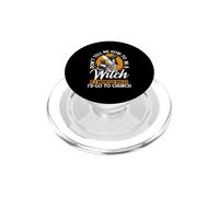 Non dirmi come essere una strega Halloween Cat Witchy Moon PopSockets PopGrip per MagSafe