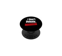 Non discuto di educare per insegnanti ed educatori PopSockets PopGrip Adesivo