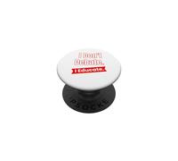 Non discuto di educare per insegnanti ed educatori PopSockets PopGrip Adesivo