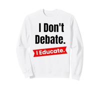 Non discuto di educare per Insegnanti ed educatori scolastici Felpa