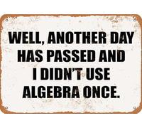 Non discuto mai, spiego solo perché ho ragione. Targa in latta, decorazione per la casa, targa da parete, insegne in alluminio retrò per giardino, garage, casa, ufficio, bar, club, 8×12 pollici.