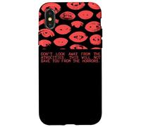 Non distogliere lo sguardo dalle atrocità che questo non ti salverà Custodia per iPhone X/XS