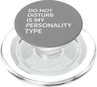 Non disturbare è il mio tipo di personalità - Umorismo antisociale PopSockets PopGrip per MagSafe