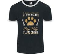 Non Disturbare Il Mio Cane Uomo Ringer T-Shirt FotL