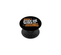 Non disturbarmi quando faccio jogging PopSockets PopGrip Adesivo
