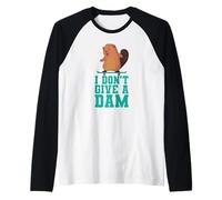 Non do un Castoro Dam Maglia con Maniche Raglan