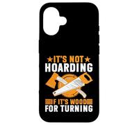 Non è accaparrarsi se si tratta di boschi per trasformare il tornitore Custodia per iPhone 16