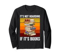Non è accaparrarsi se Si Tratta di Libri Bibliotecario di Topi di Biblioteca retrò Maglia a Manica