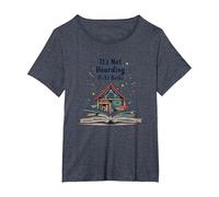 Non è accaparrarsi se Si Tratta di Libri - Il Sogno di Bookworm Maglietta, Donna Plus-Size, Pervinca, 3X