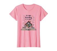 Non è accaparrarsi se Si Tratta di Libri - Il Sogno di Bookworm Maglietta, Donna, Rosa, L
