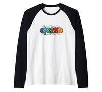 Non è accumulare se è Yarn Rainbow Yarn Ball Maglia con Maniche Raglan
