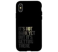 Non è ancora buio, ma sta arrivando, realista Custodia per iPhone X/XS