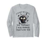 Non è Colpa mia se pensavi Che Fossi Normale su di Te Maglia a Manica